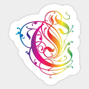 Name first alphabet C - LGBTQ Sticker